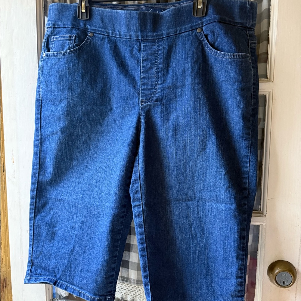 Women’s Gloria Vanderbilt long denim shorts 16W